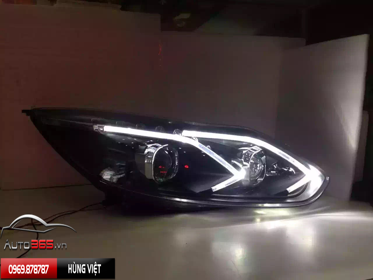 Khám Phá Độ Đèn Ford Focus Với Công Nghệ Chống Lóa